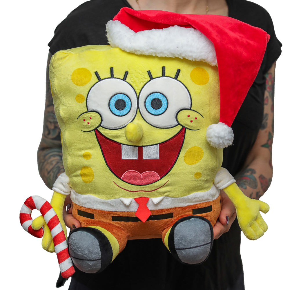 SpongeBob SquarePants - Santa SpongeBob HugMe Plush with Shake Action