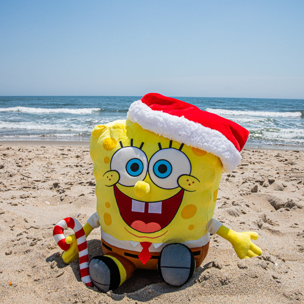 SpongeBob SquarePants - Santa SpongeBob HugMe Plush with Shake Action