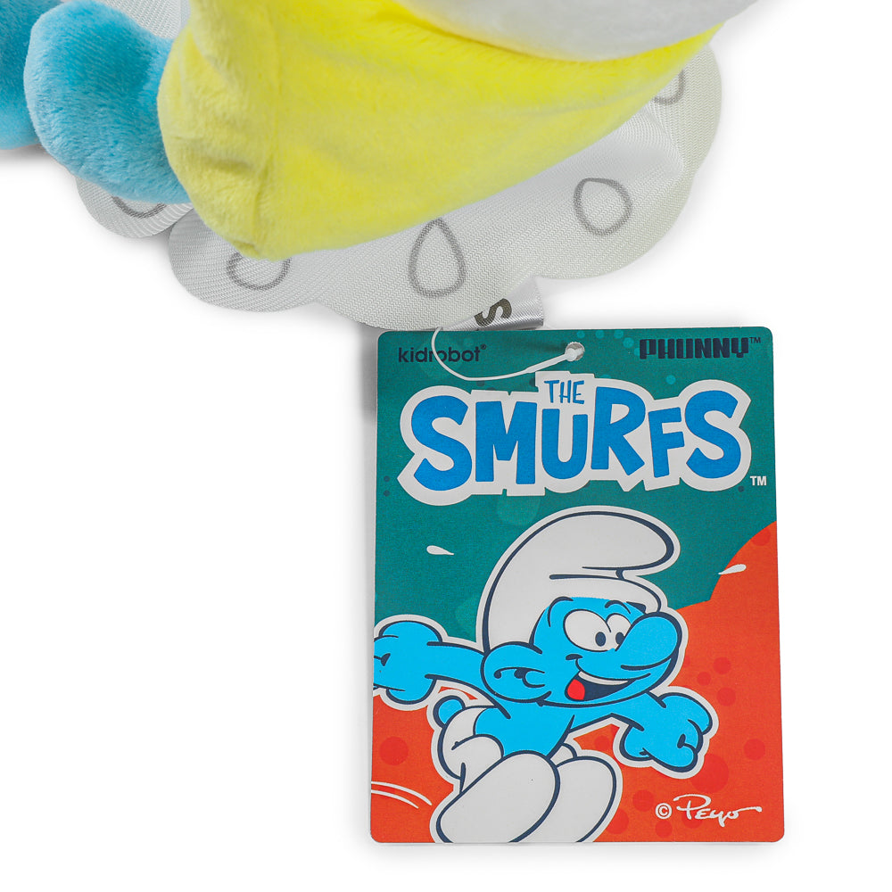 The Smurfs - Smurfette, Papa Smurf and Clumsy Smurf Phunny Plush Bundle