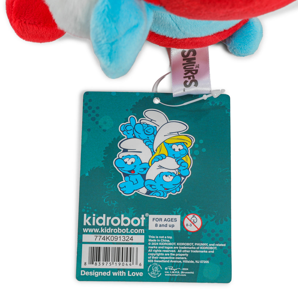 The Smurfs - Smurfette, Papa Smurf and Clumsy Smurf Phunny Plush Bundle