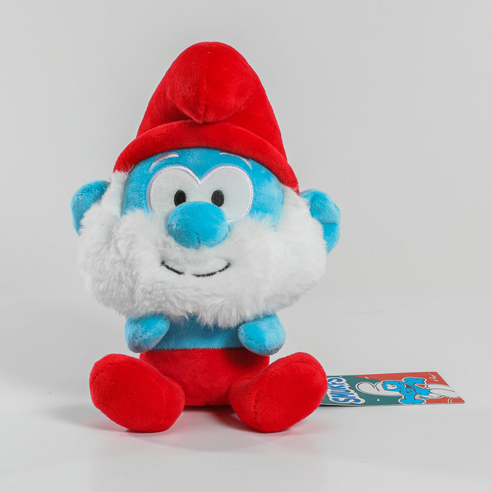 The Smurfs - Smurfette, Papa Smurf and Clumsy Smurf Phunny Plush Bundle