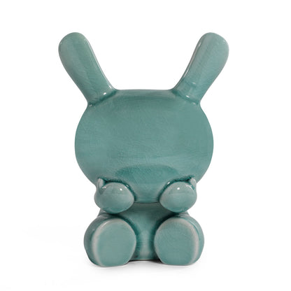 Three Wise Dunnys 5” Porcelain 3-Pack – Blue Mist Crackle Glaze Edition