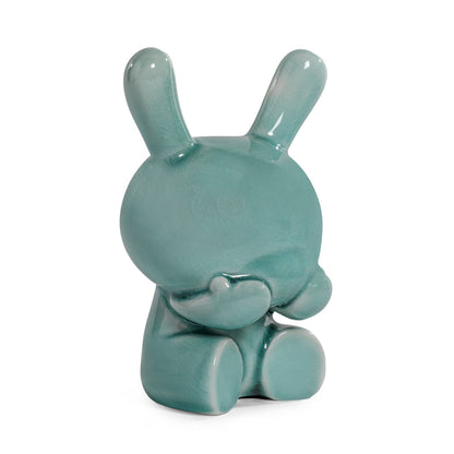 Three Wise Dunnys 5” Porcelain 3-Pack – Blue Mist Crackle Glaze Edition