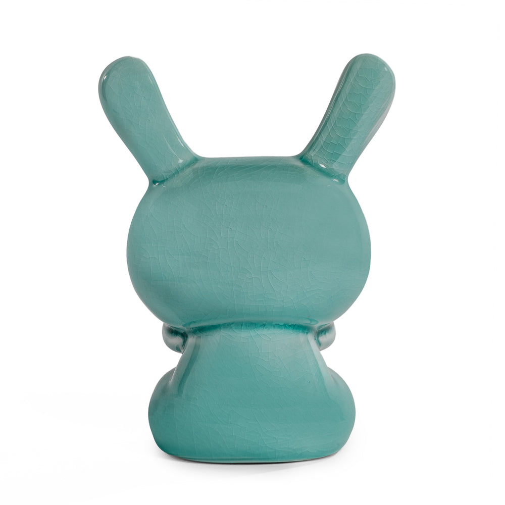 Three Wise Dunnys 5” Porcelain 3-Pack – Blue Mist Crackle Glaze Edition