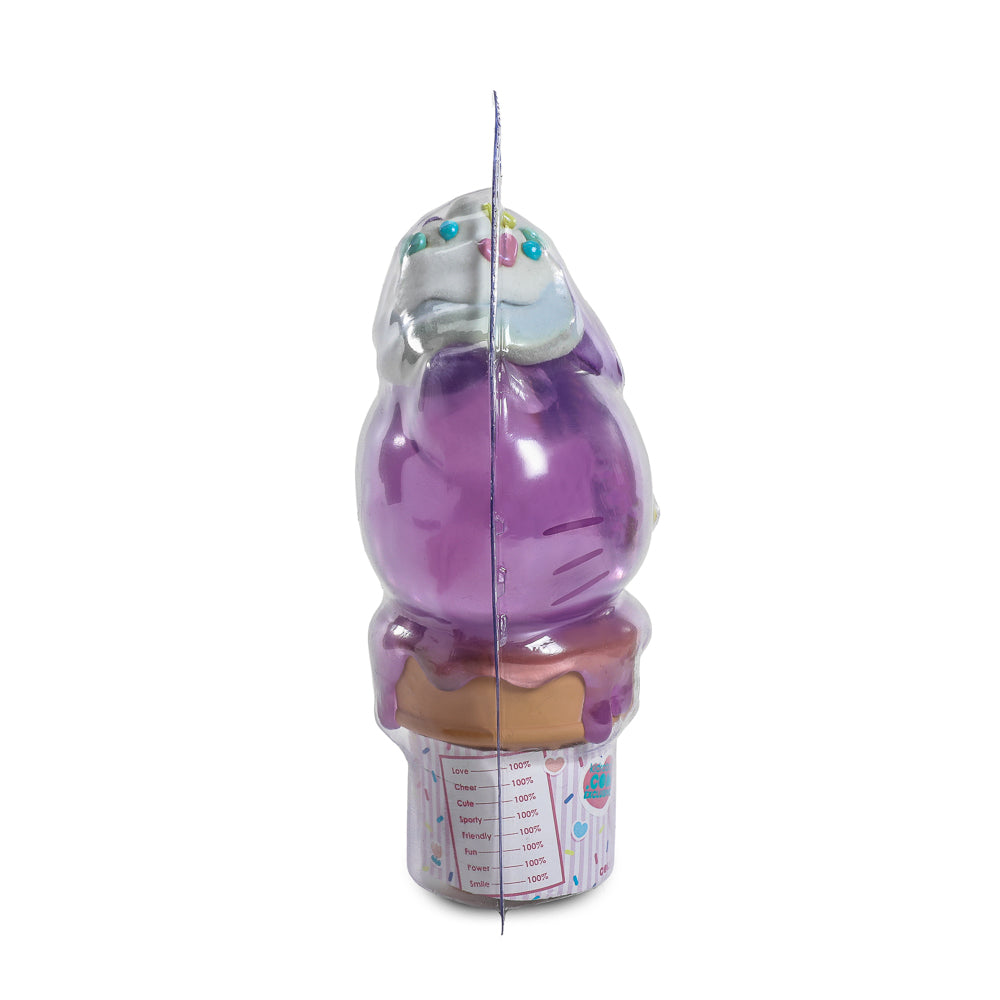 Hello Kitty® Ice Cream Cone 6” Vinyl Art Figure – Translucent Ube Edition - Kidrobot.com Exclusive (Limited Edition of 500)