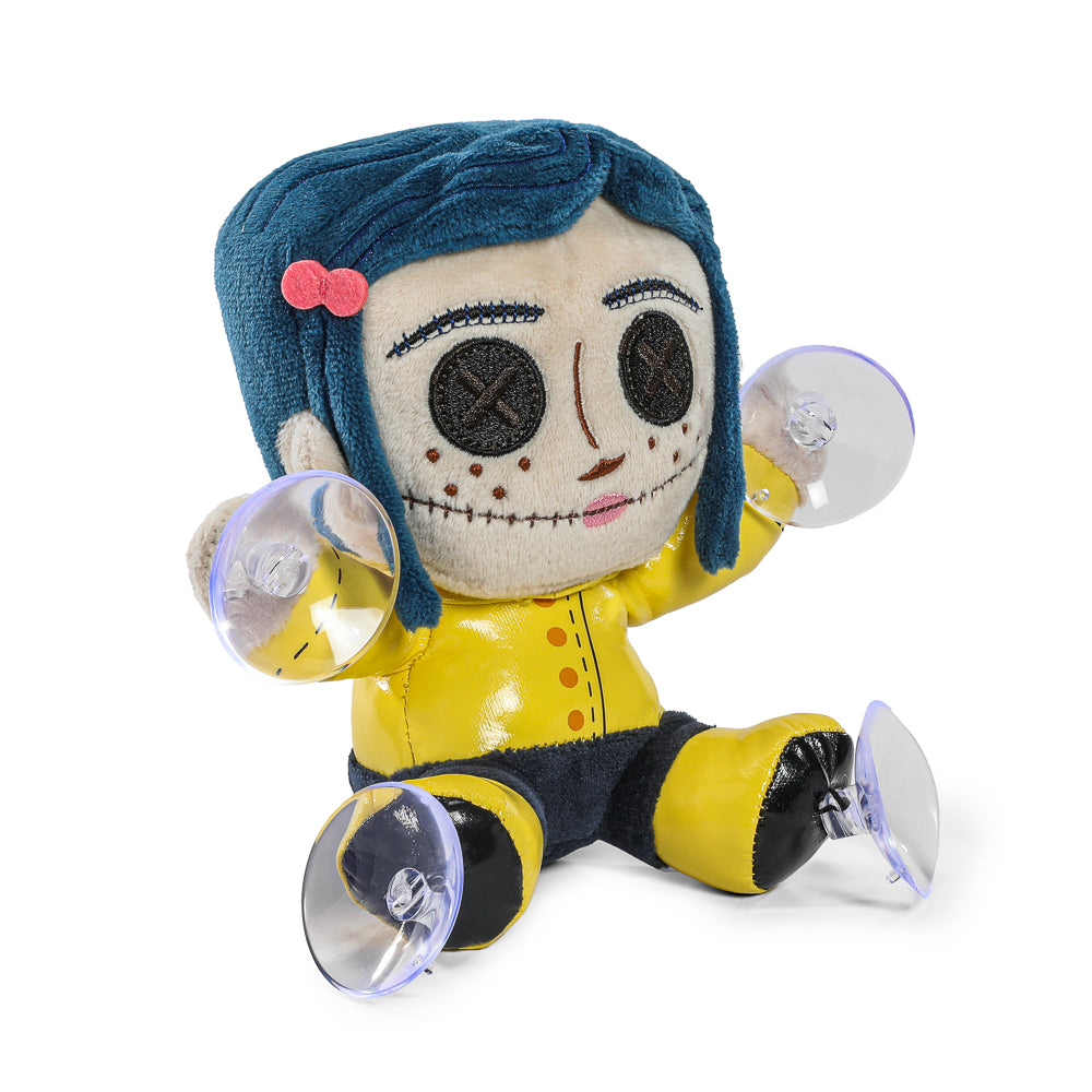 Coraline - Button-Eyed Coraline Plush Window Clinger