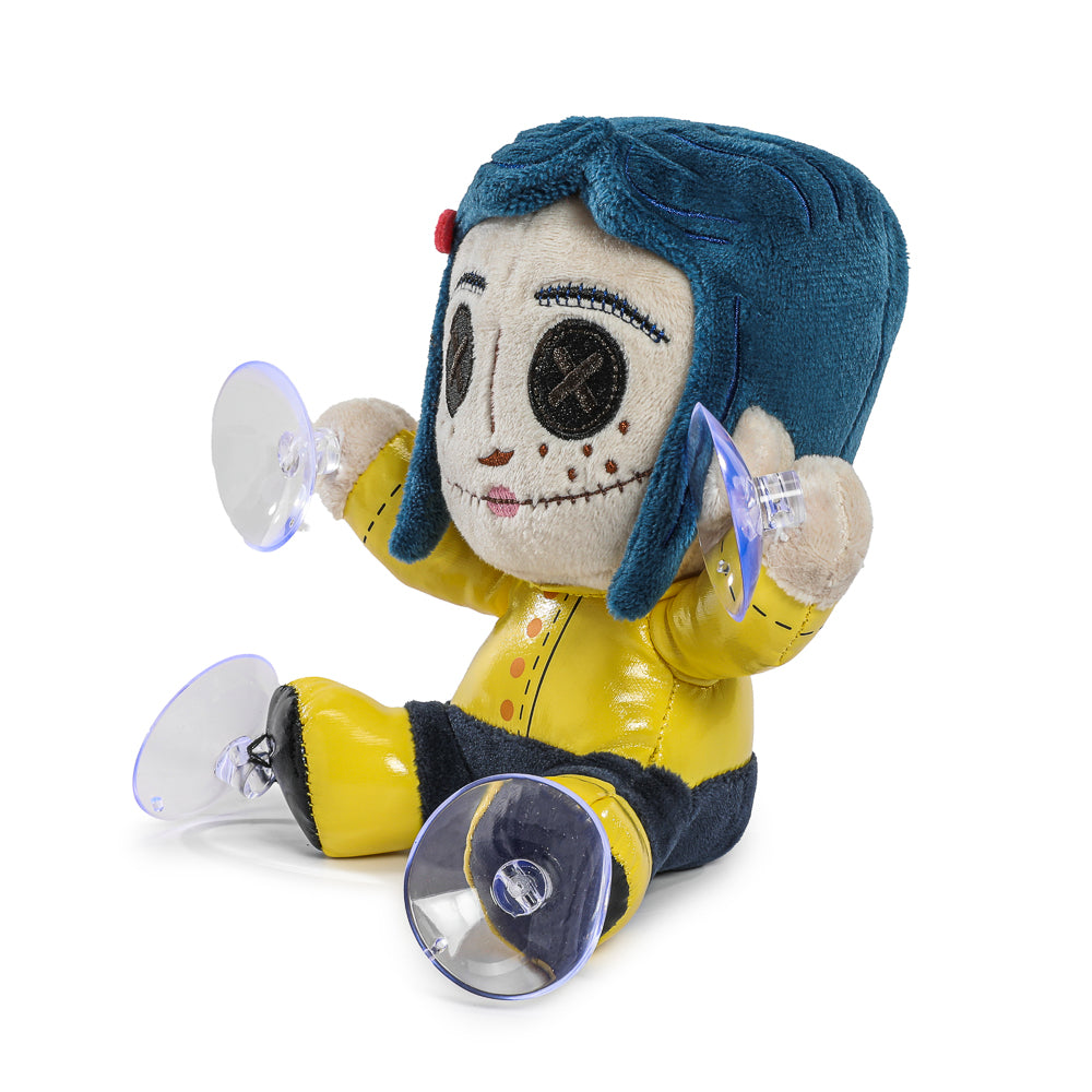Coraline - Button-Eyed Coraline Plush Window Clinger