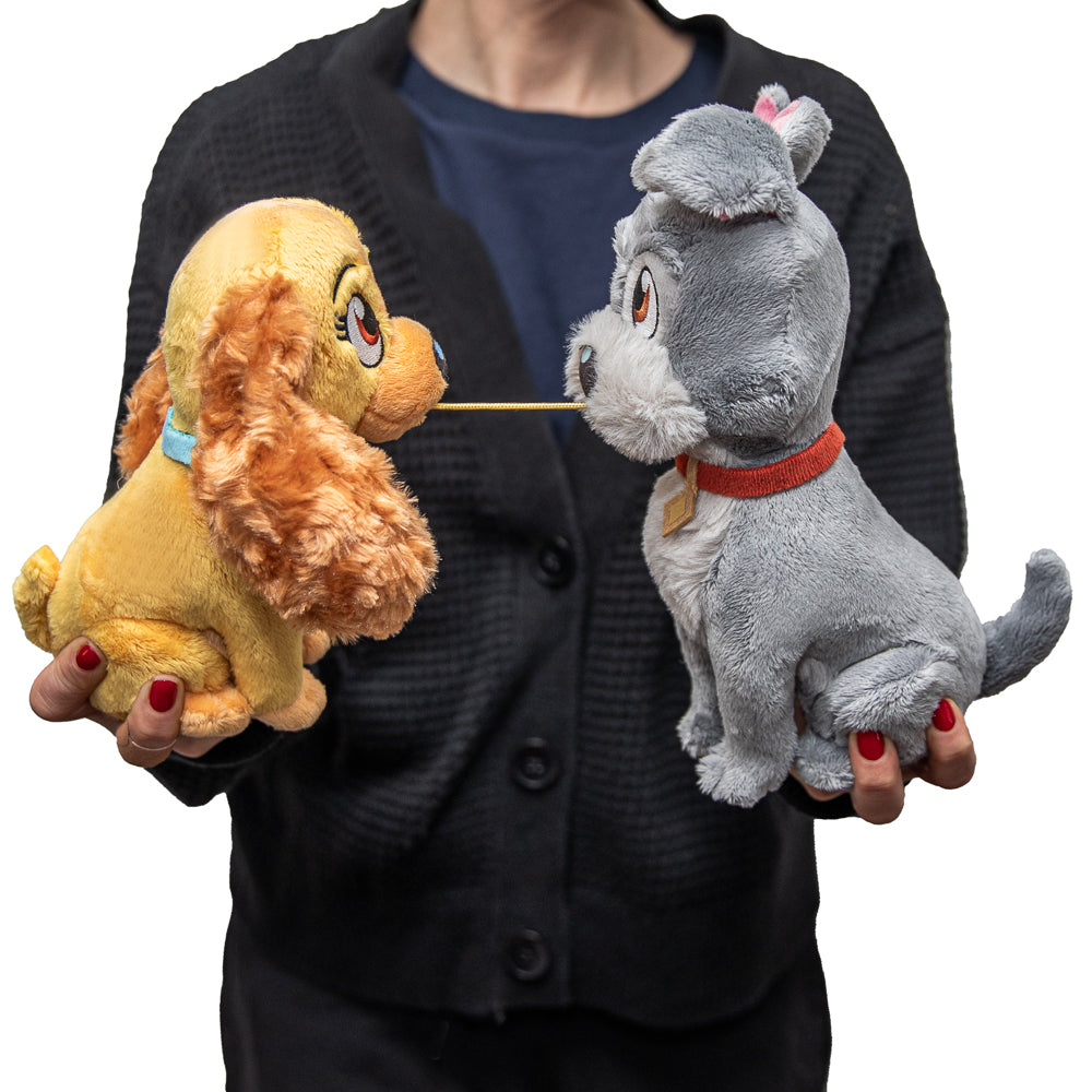 Disney Lady and the Tramp - Spaghetti Kiss Interactive Plush Set (FIRST LOOK)