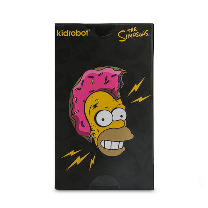 2025 CON EXCLUSIVE: The Simpsons - Donut Riot Punk Homer 3" Vinyl Mini Figure - Pink Glaze Edition (Limited Edition of 500)