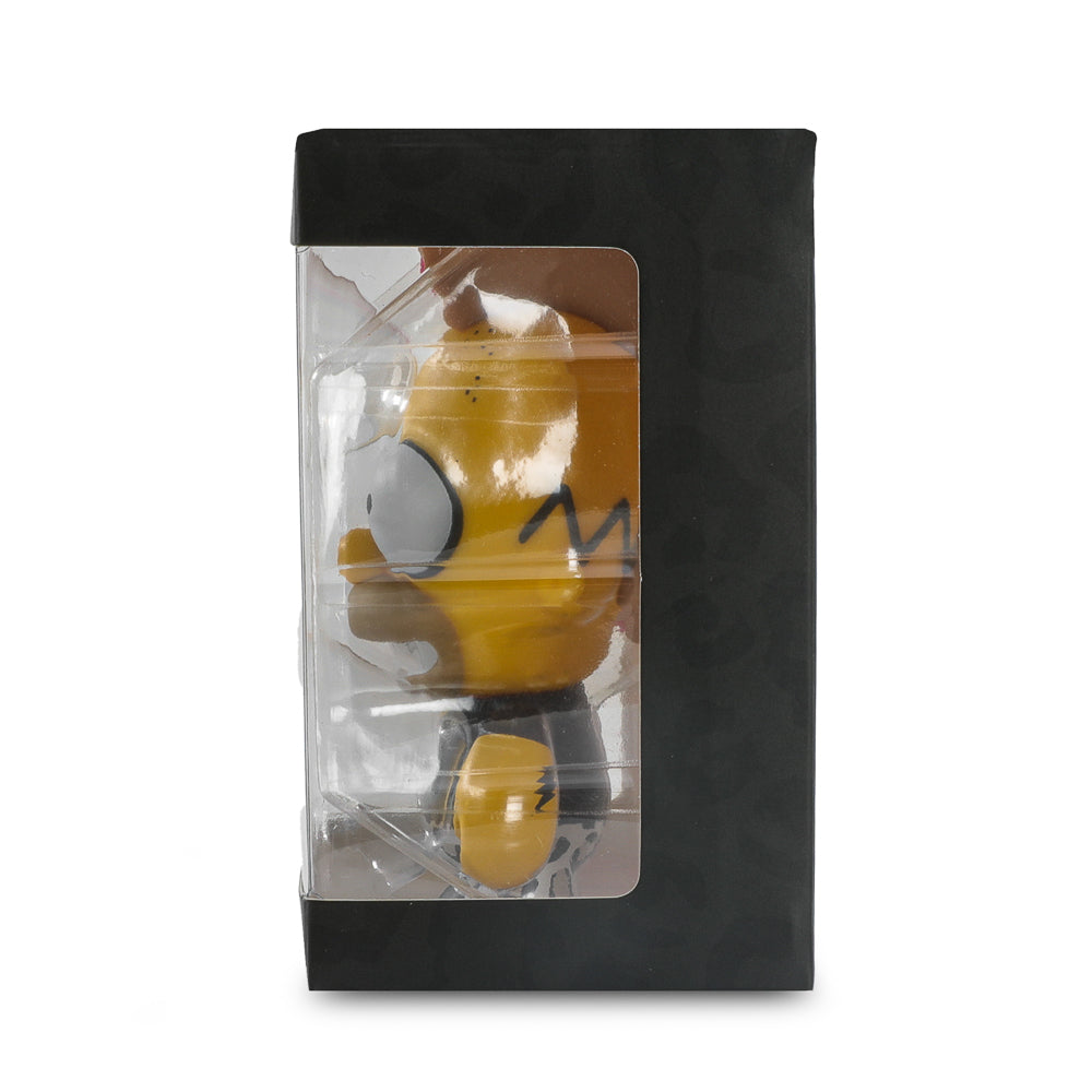 2025 CON EXCLUSIVE: The Simpsons - Donut Riot Punk Homer 3" Vinyl Mini Figure - Pink Glaze Edition (Limited Edition of 500)