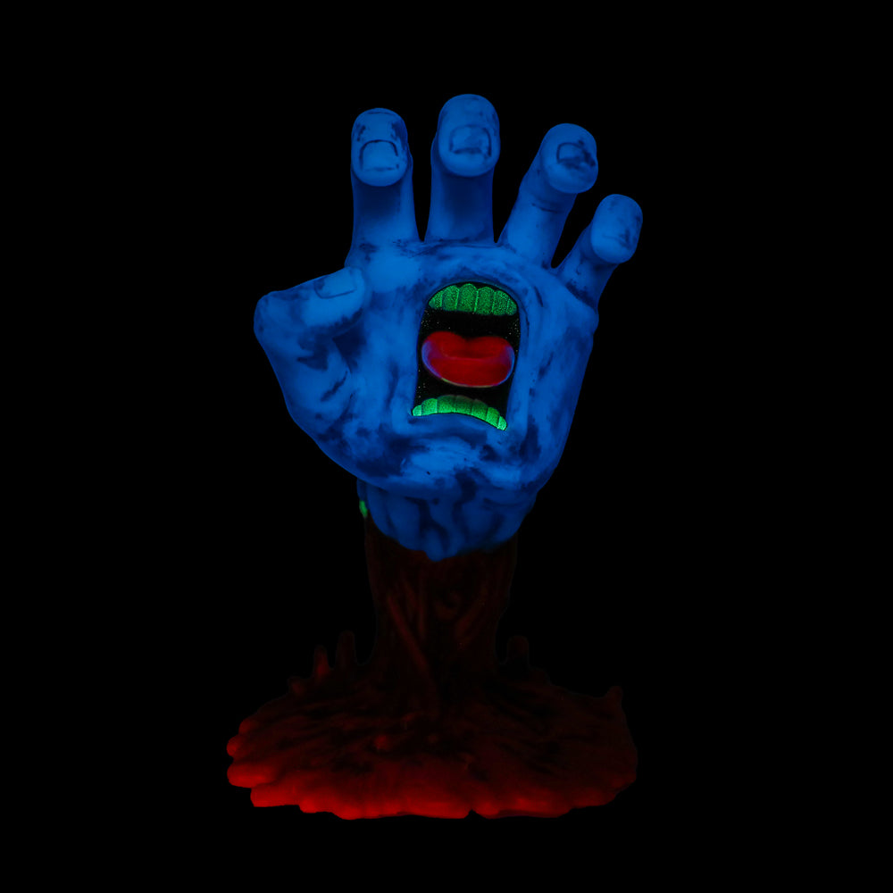 Santa Cruz Skateboards - 40th Anniversary Screaming Hand 9" Glow-in-the-Dark Vinyl Art Figure