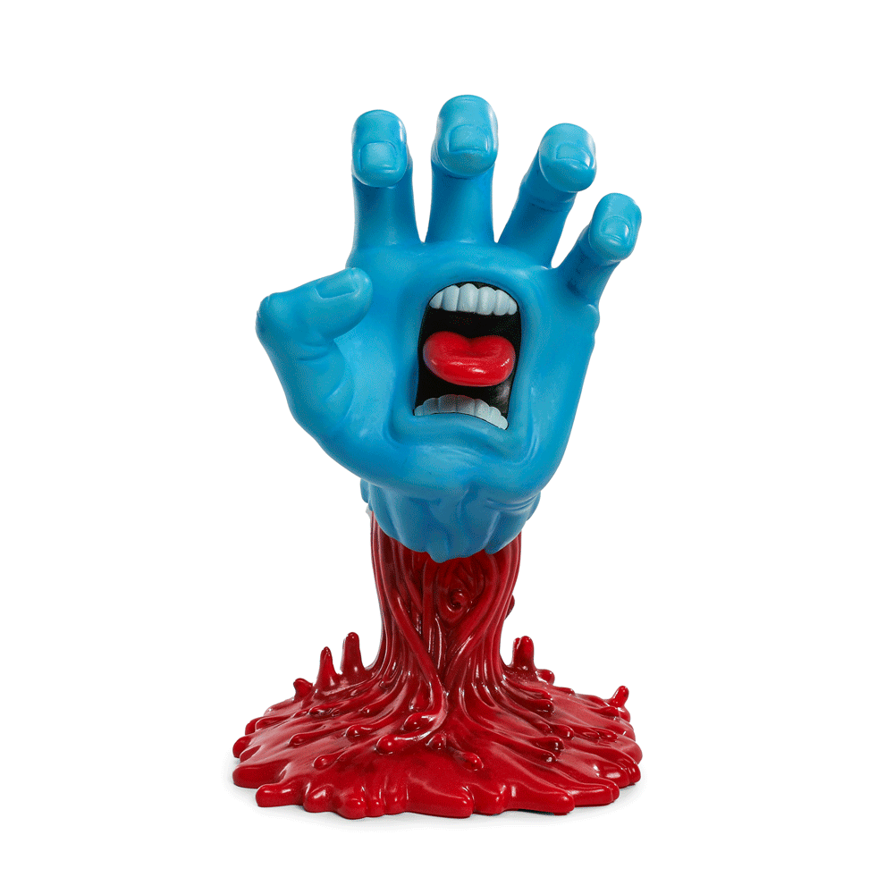 Santa Cruz Skateboards - 40th Anniversary Screaming Hand 9" Glow-in-the-Dark Vinyl Art Figure