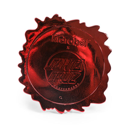Santa Cruz Skateboards - 40th Anniversary Screaming Hand 9" Chrome Vinyl Art Figure - Blood Chrome Edition (Limited Edition of 500) (Kidrobot.com Exclusive)
