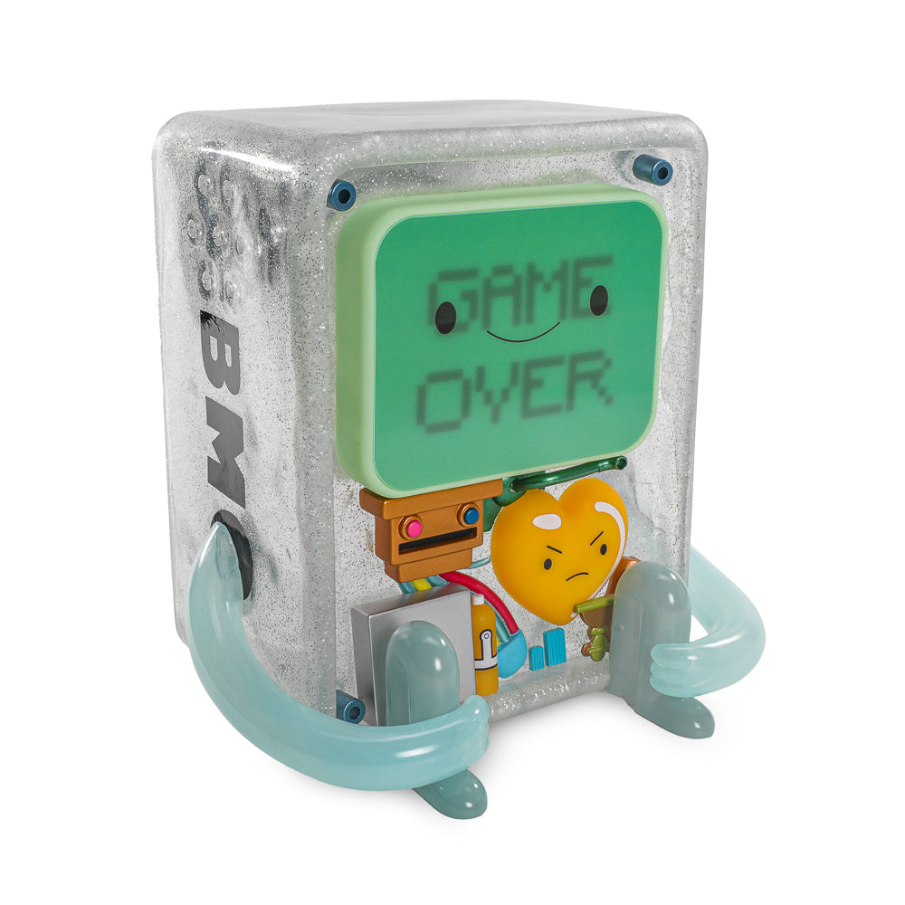 2025 CON EXCLUSIVE: Adventure Time - BMO 8" Glow-in-the-Dark Vinyl Art Figure - Game Over Edition (Limited Edition of 300)