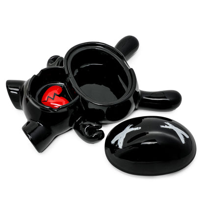 L.I.E. (LOVE ISN’T EASY) Dunny Ceramic Ashtray: BURNED Edition - Kidrobot.com Exclusive