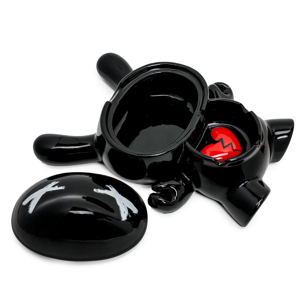 L.I.E. (LOVE ISN’T EASY) Dunny Ceramic Ashtray Complete Set of 3 (PRE-ORDER)