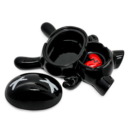L.I.E. (LOVE ISN’T EASY) Dunny Ceramic Ashtray Complete Set of 3 (PRE-ORDER)