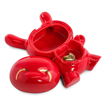 L.I.E. (LOVE ISN’T EASY) Dunny Ceramic Ashtray Complete Set of 3 (PRE-ORDER)