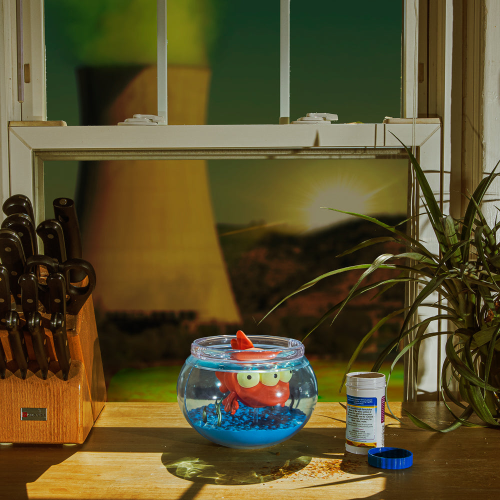The Simpsons - Blinky in Fish Bowl 5.5” Vinyl Art Figure