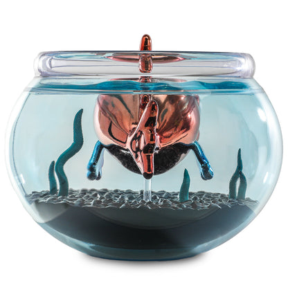 The Simpsons - Blinky in Fish Bowl 5.5” Vinyl Art Figure (Nuclear Electroplate Edition) - NYCC 2025 Debut - SOLD OUT!