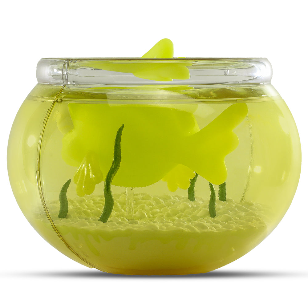 The Simpsons - Blinky in Fish Bowl 5.5” Glow-in-the-Dark Vinyl Art Figure (Radioactive Edition) - Kidrobot.com Exclusive - SOLD OUT!