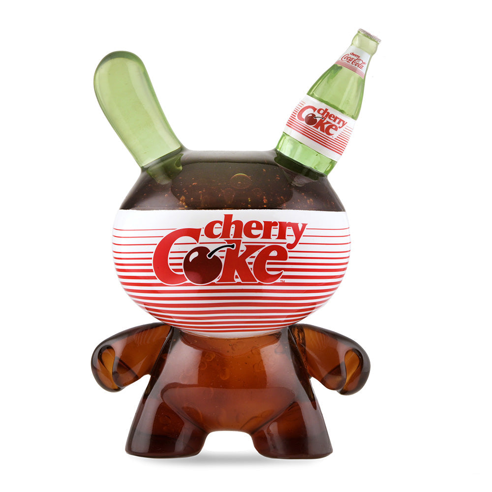 Kidrobot & Cherry Coke® 8" Resin Dunny Art Figure - Limited Edition of 1000 (PRE-ORDER)