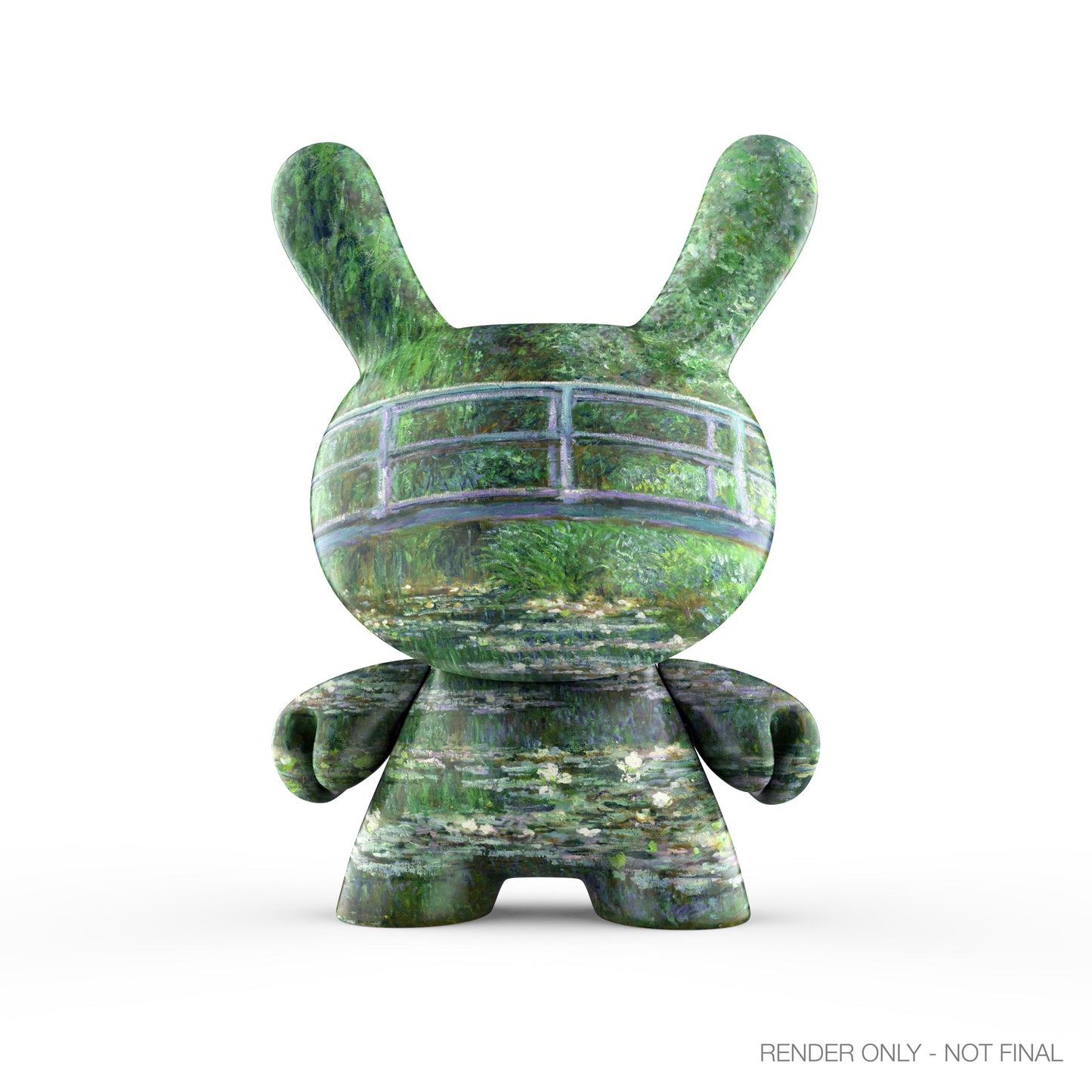 The Met 3" Showpiece Vinyl Art Dunny - Bridge Over a Pond of Water Lilies by Claude Monet (PRE-ORDER)