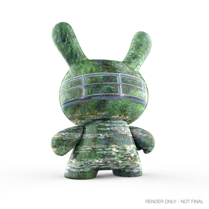 The Met 3" Showpiece Vinyl Art Dunny - Bridge Over a Pond of Water Lilies by Claude Monet (PRE-ORDER)