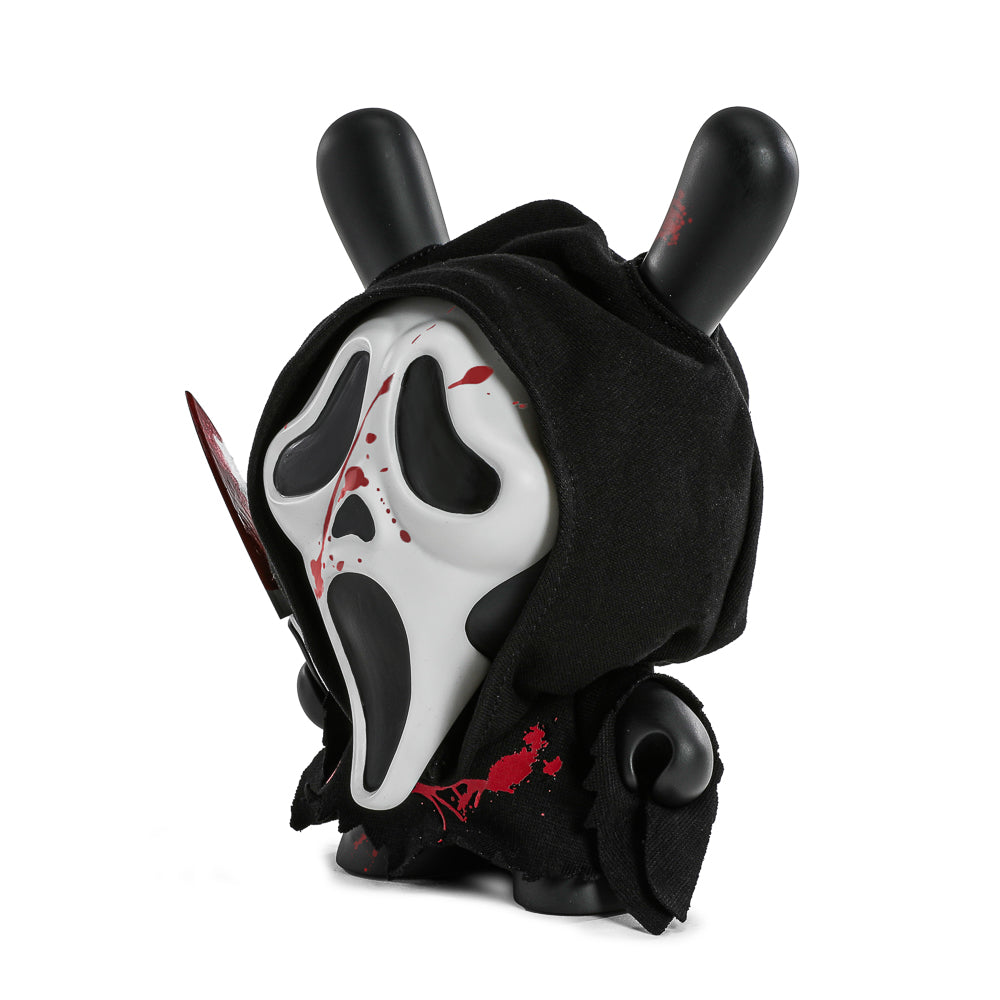 Ghost Face 8" Dunny Glow-in-the-Dark Vinyl Art Figure - Bloody Edition (PRE-ORDER)