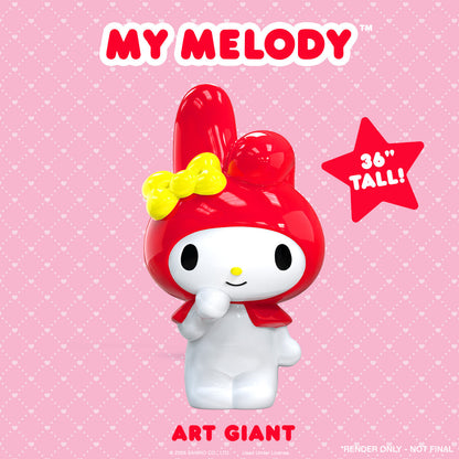 Hello Kitty® and Friends My Melody™ 36” Art Giant (PRE-ORDER)