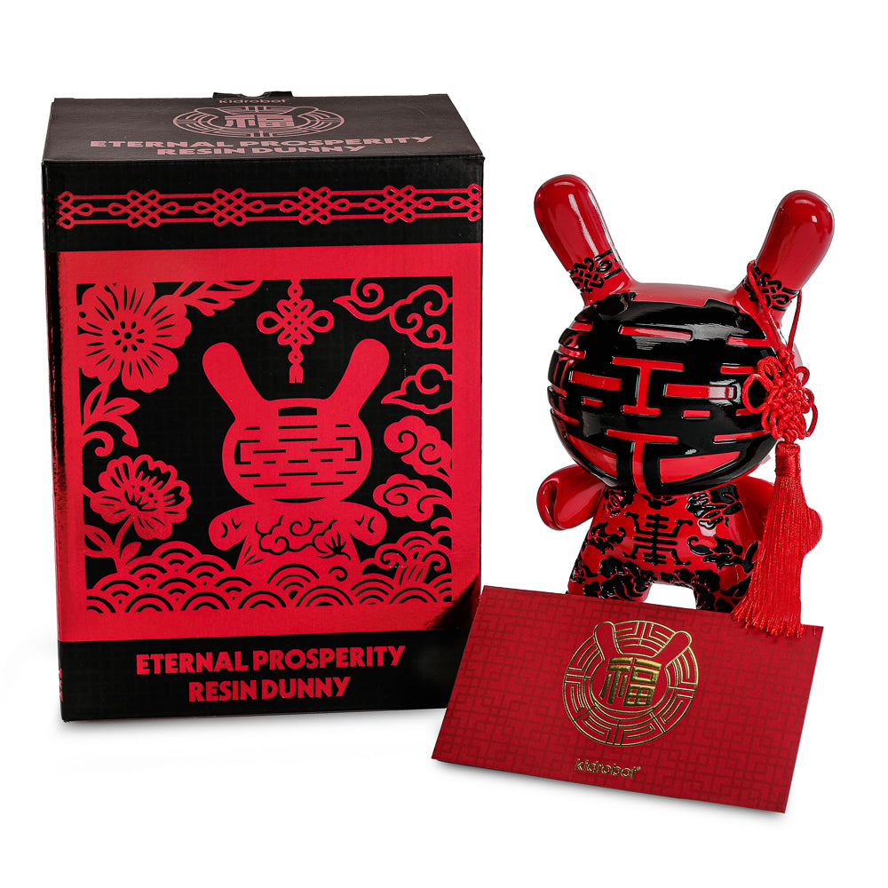 Eternal Prosperity 8" Dunny Resin Art Figure - Limited Edition