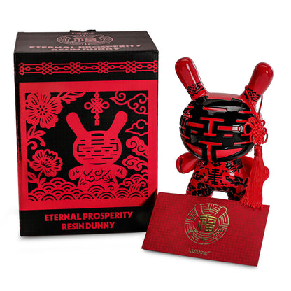Eternal Prosperity 8" Dunny Resin Art Figure - Limited Edition