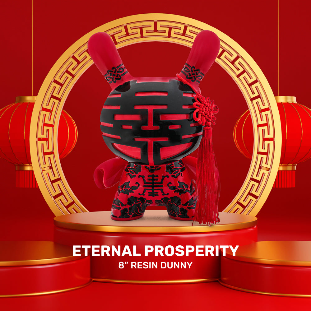 Eternal Prosperity 8" Dunny Resin Art Figure - Limited Edition