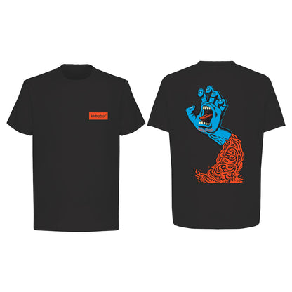 Santa Cruz Skateboards - 40th Anniversary Screaming Hand Glow-in-the Dark T-Shirt (Limited Edition of 150)