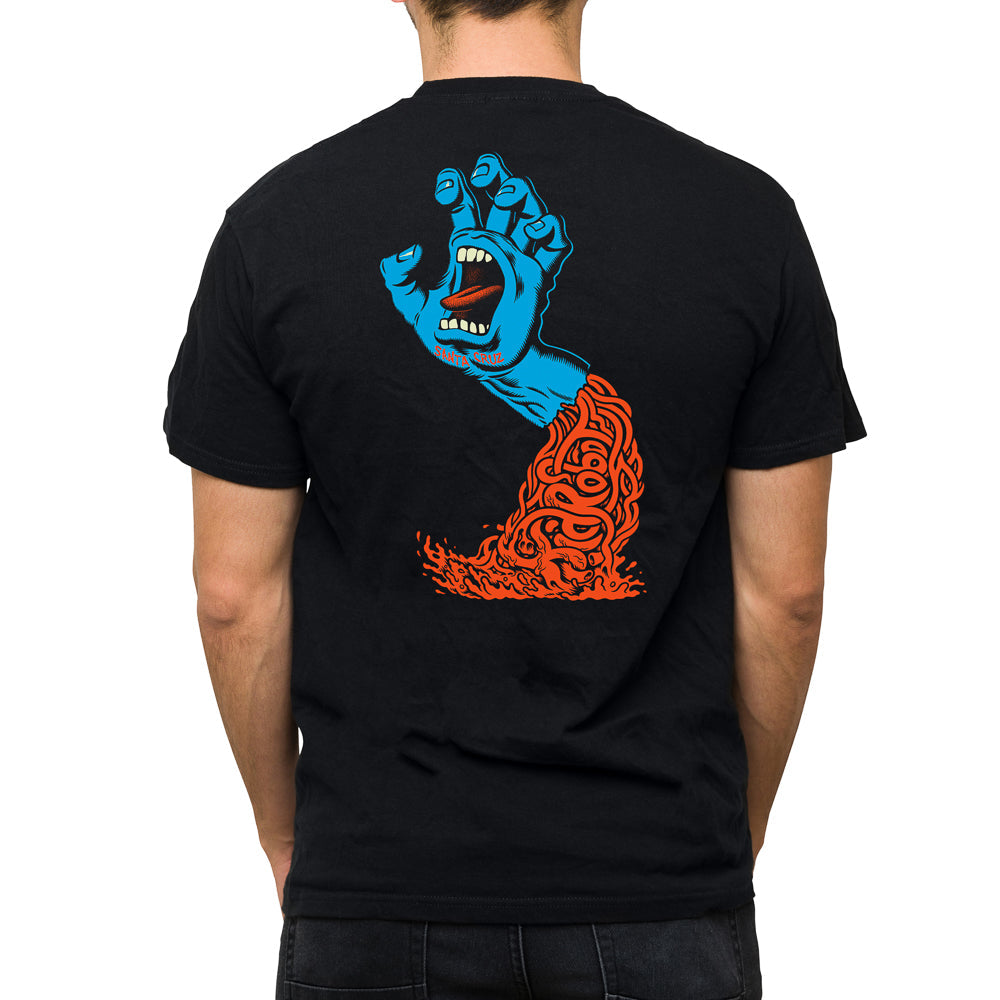 Santa Cruz Skateboards - 40th Anniversary Screaming Hand Glow-in-the Dark T-Shirt (Limited Edition of 150)
