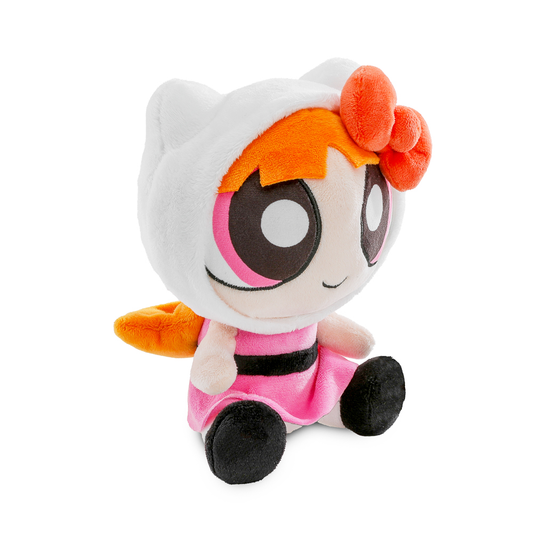 Hello Kitty® and Friends x The Powerpuff Girls - Blossom as Hello Kitty® Phunny Plush (PRE-ORDER)