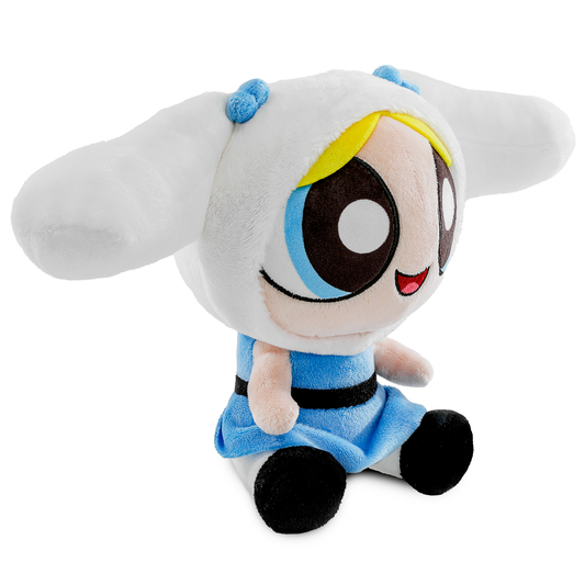 Hello Kitty® and Friends x The Powerpuff Girls - Bubbles as Cinnamoroll™ Phunny Plush (PRE-ORDER)