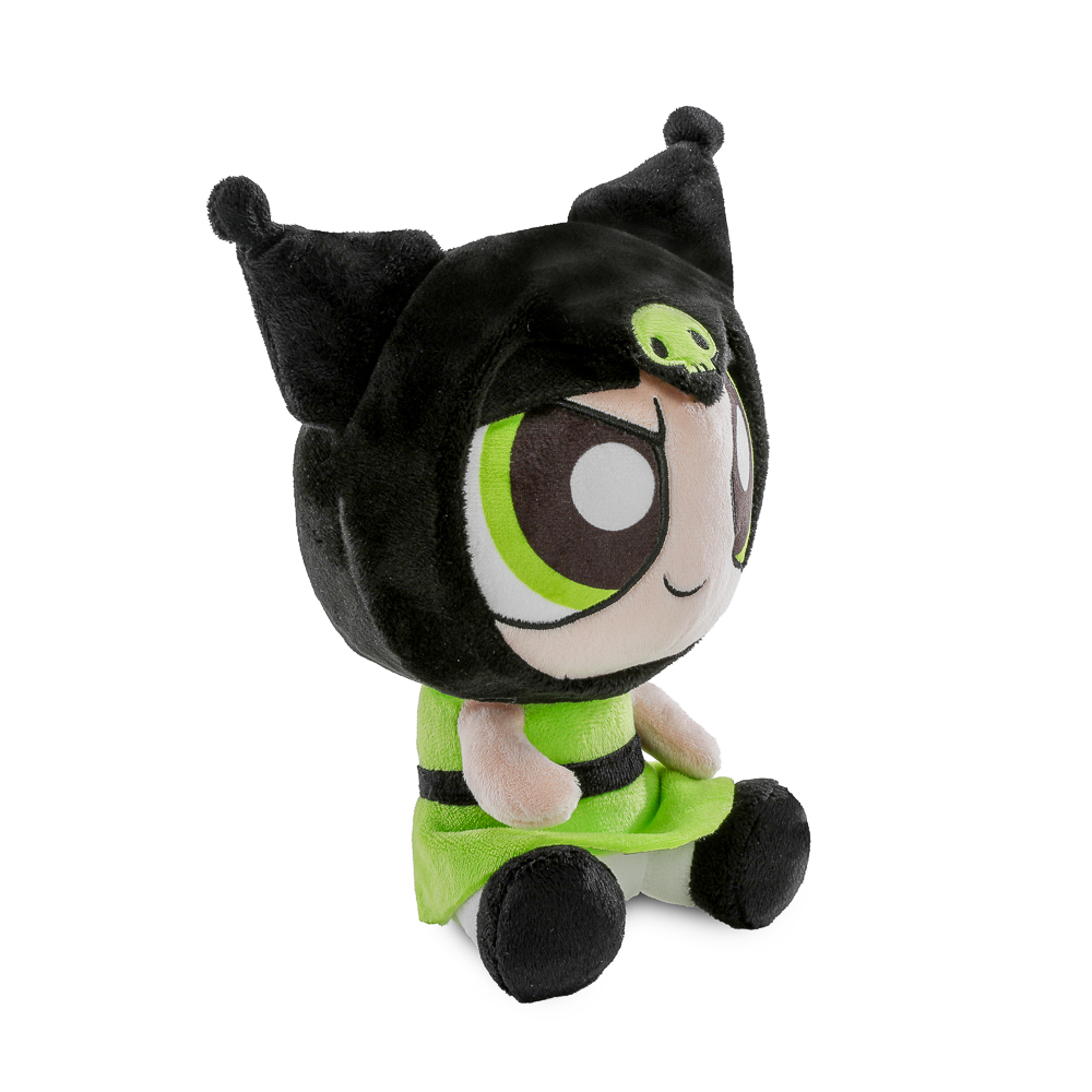 Hello Kitty® and Friends x The Powerpuff Girls - Buttercup as Kuromi™ Phunny Plush (PRE-ORDER)
