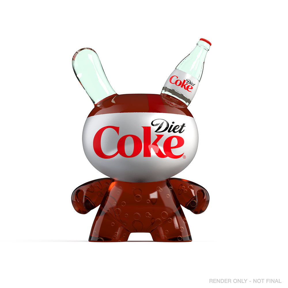 Kidrobot & Diet Coke® 3" Resin Dunny Art Figure (PRE-ORDER)