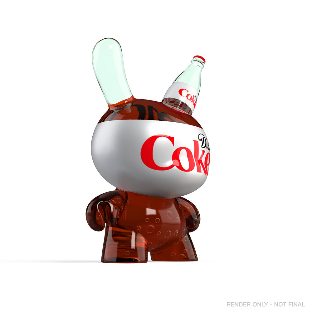Kidrobot & Diet Coke® 3" Resin Dunny Art Figure (PRE-ORDER)