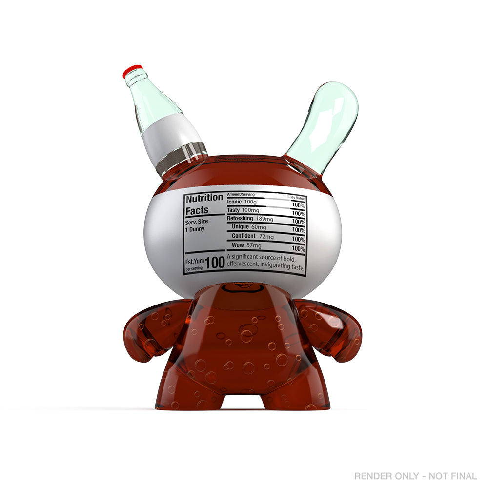 Kidrobot & Diet Coke® 3" Resin Dunny Art Figure (PRE-ORDER)