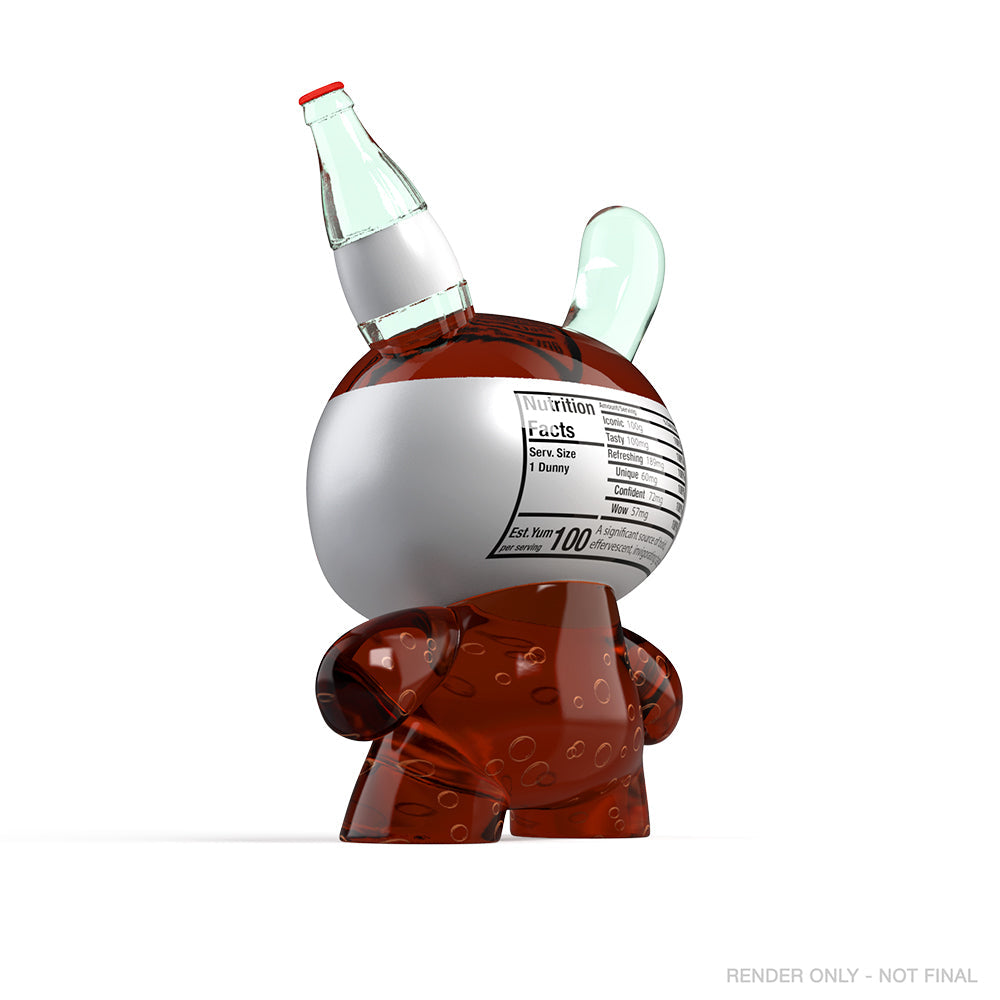 Kidrobot & Diet Coke® 3" Resin Dunny Art Figure (PRE-ORDER)