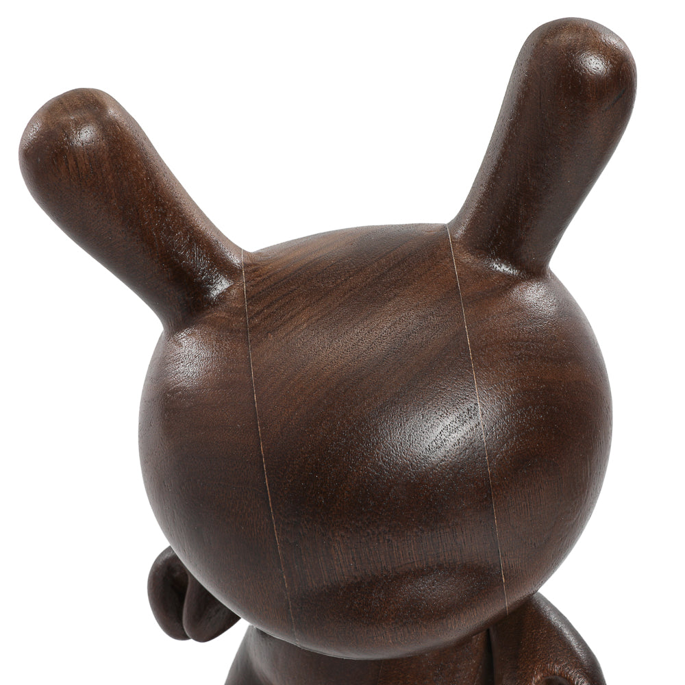 Kidrobot RAW Black Walnut 8" Wood Dunny (Limited Edition of 1000) (PRE-ORDER)
