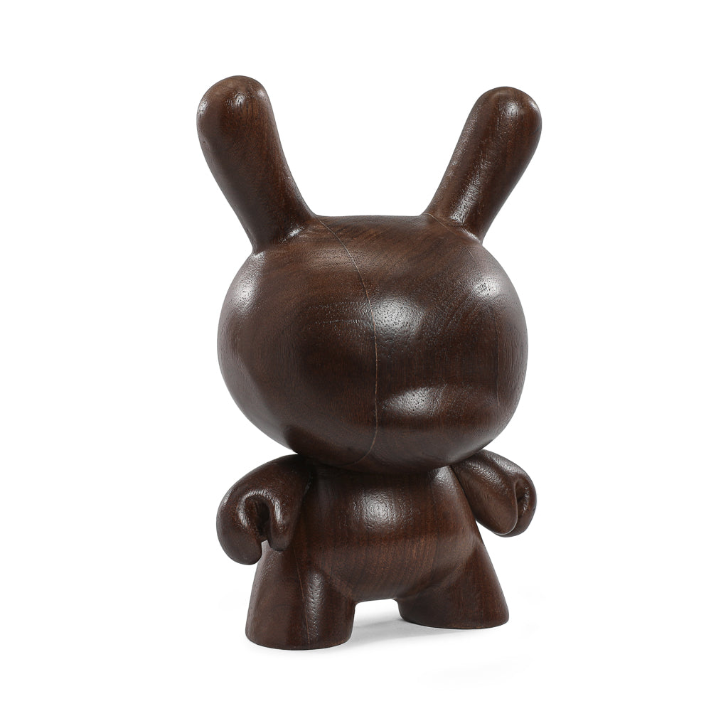 Kidrobot RAW Black Walnut 8" Wood Dunny (Limited Edition of 1000) (PRE-ORDER)