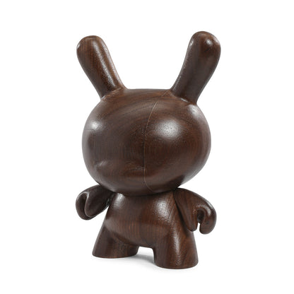 Kidrobot RAW Black Walnut 8" Wood Dunny (Limited Edition of 1000) (PRE-ORDER)
