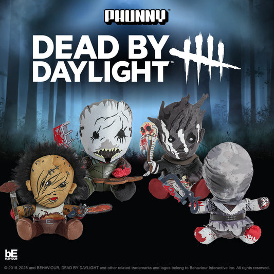 Dead by Daylight – The Hillbilly, The Nurse, The Trapper & The Wraith Phunny Plush 4-Pack Bundle