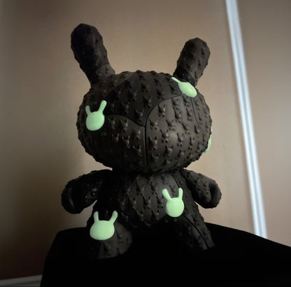 Kidrobot x Locknesters Puzzle Dunny 20" Glow-in-the-Dark Art Figure - Monochrome Edition - Kidrobot.com Exclusive (Limited Edition of 20)
