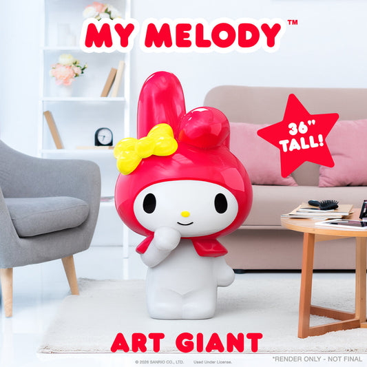 Hello Kitty® and Friends My Melody™ 36” Art Giant (PRE-ORDER)
