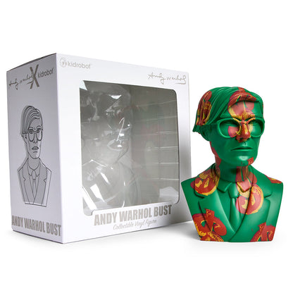 Andy Warhol 12" The Bust Vinyl Art Sculpture - Dollar $ign Edition - Limited Edition of 200