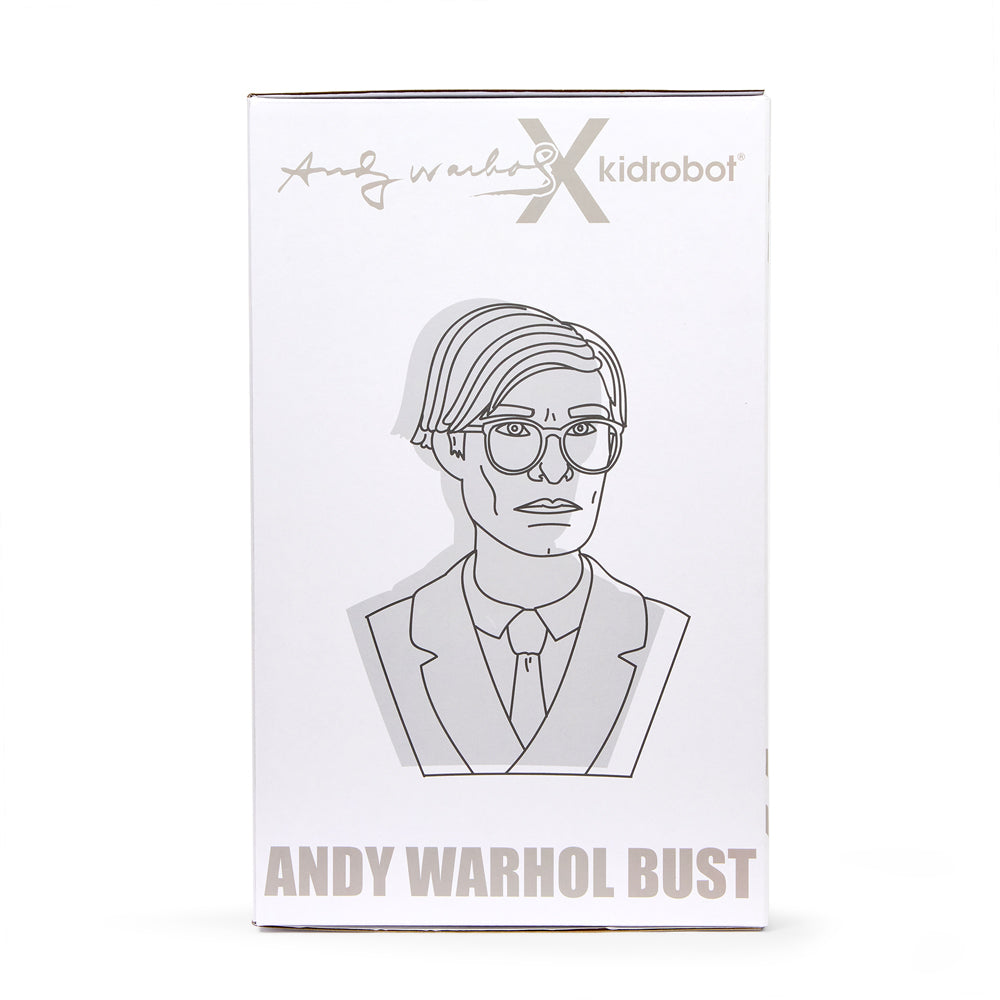 Andy Warhol 12" The Bust Vinyl Art Sculpture - Dollar $ign Edition - Limited Edition of 200